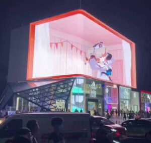 【原神】中国街中のバーバラさん3D広告が凄すぎた